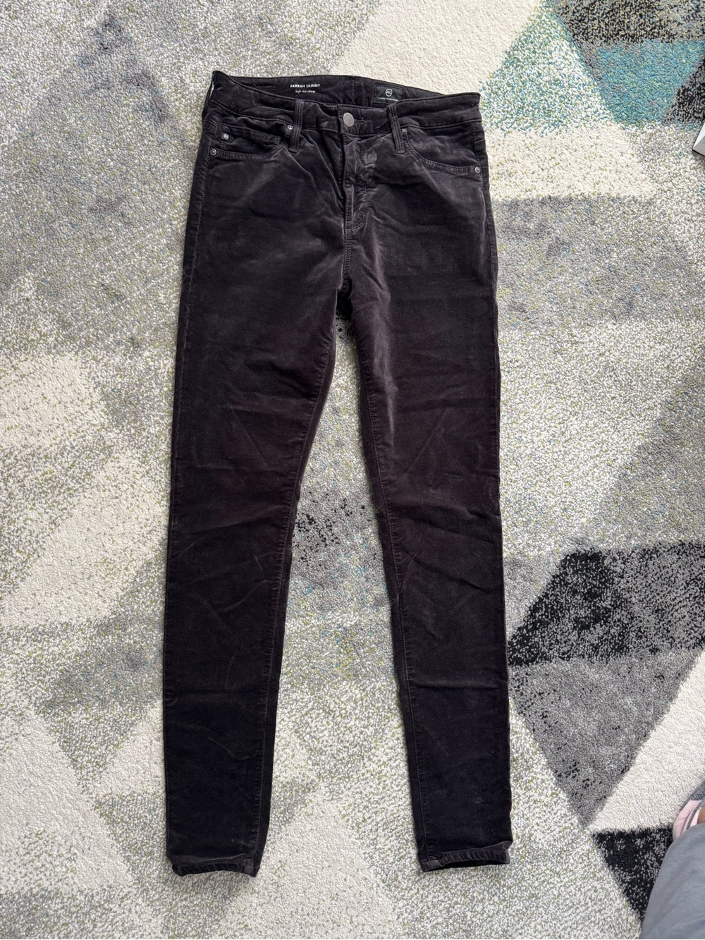 Adriano Goldschmied Farrah Skinny Jeans in Velvet Mocha Brown